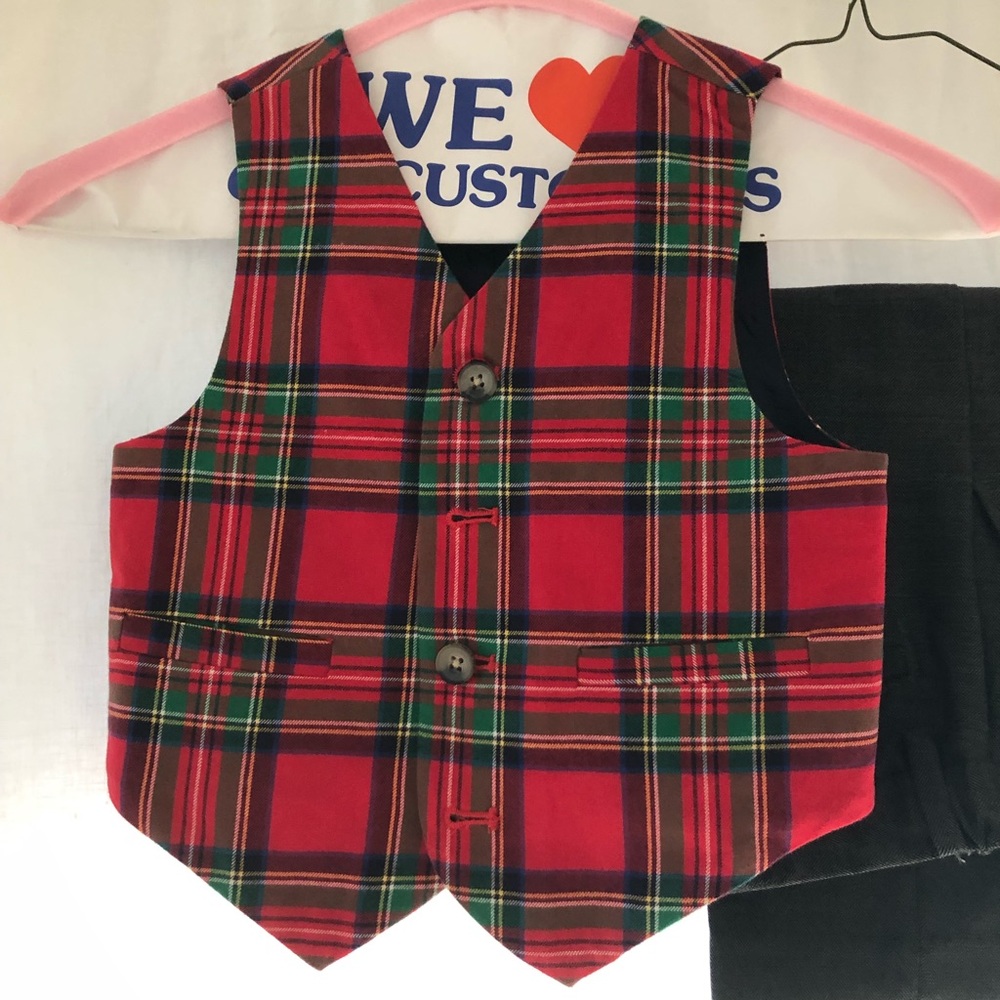 Janie and jack Vest boys